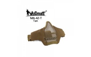 wosport-steel-mesh-mask-tan-