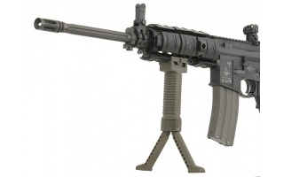 VERTICAL GRIP WITH TELESCOPE BIPOD - COYOTE [ACM]-4